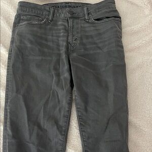 American Eagle Outfitters Men's Charcoal Slim Jeans